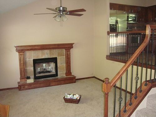 Front door entrance view