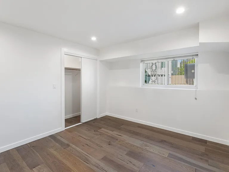 Downstairs bedroom #1 with large closet