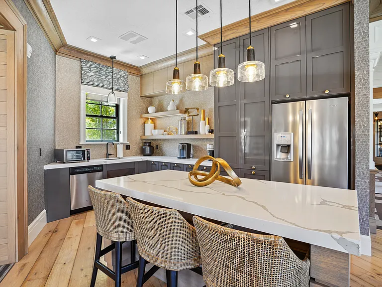 Luxury Clubhouse Kitchen Area
