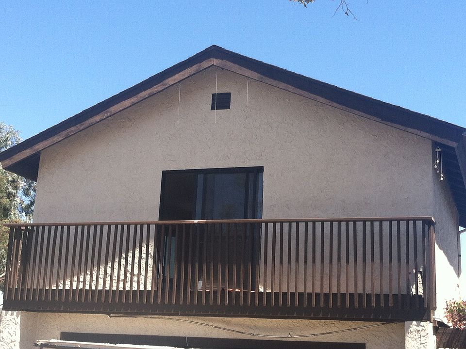 located aove a detached garage