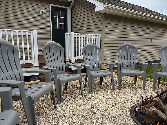 Back yard - fire pit
