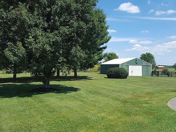 East yard - large barn