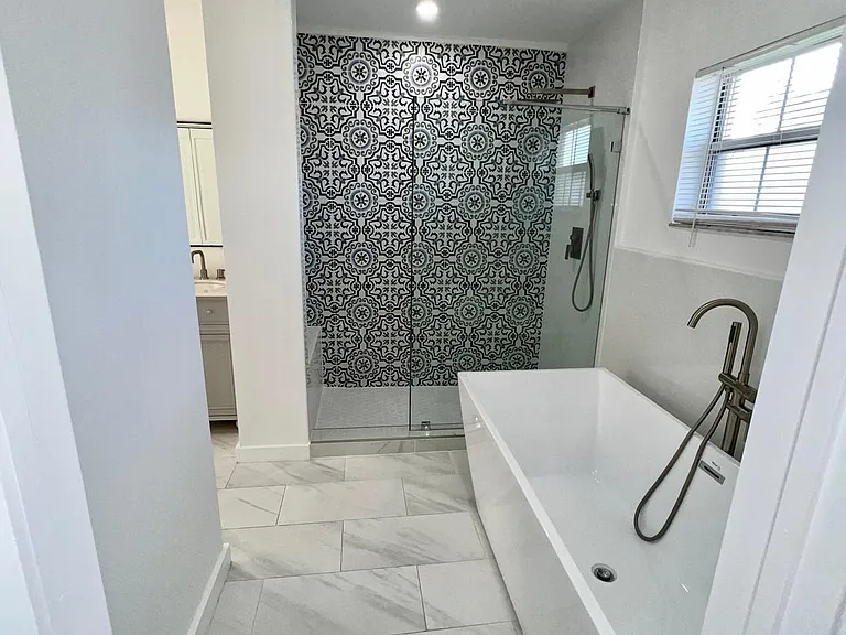 Master bathroom