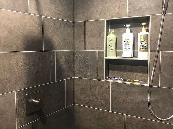 Custom tile shower master
