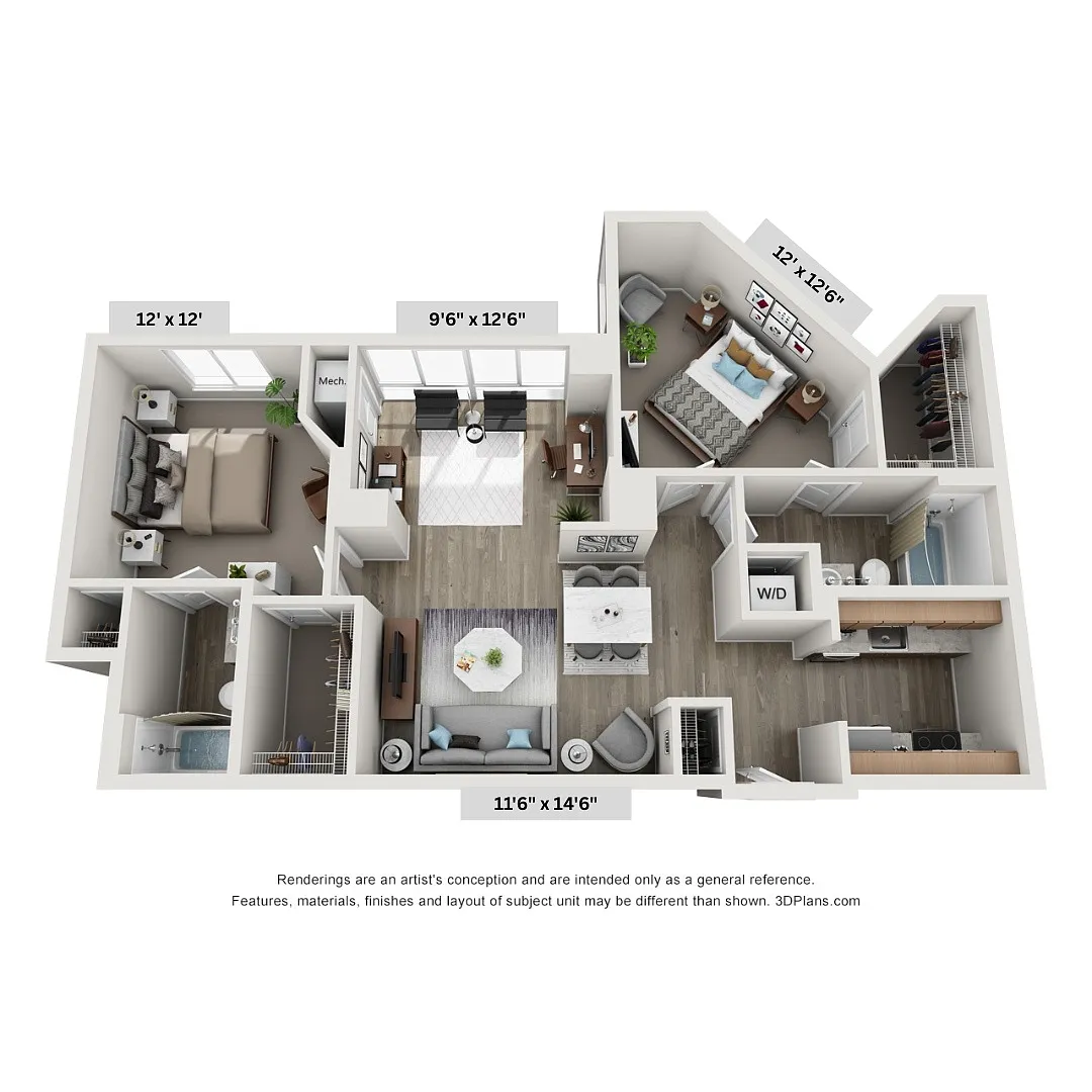 Floor plan Jefferson