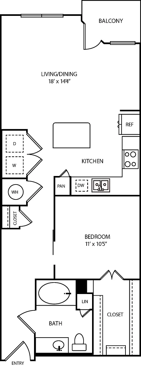 Floor plan A1M