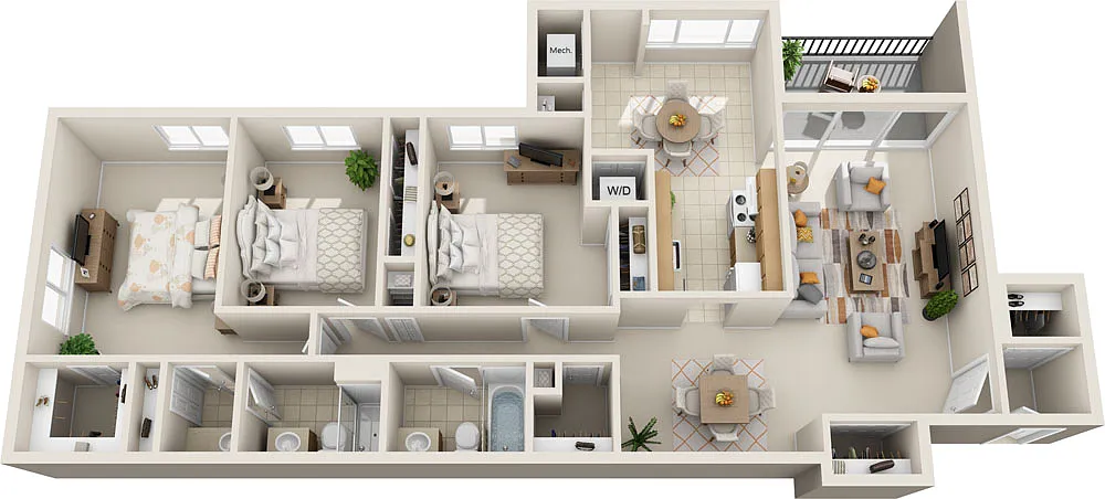 Floor plan Chadwick - Peppertree Farm