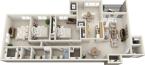 Floor plan Chadwick - Peppertree Farm