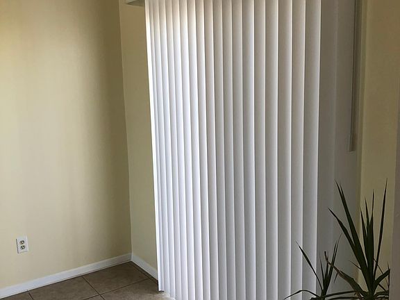New Vertical Blinds-Sliding Door to Backyard