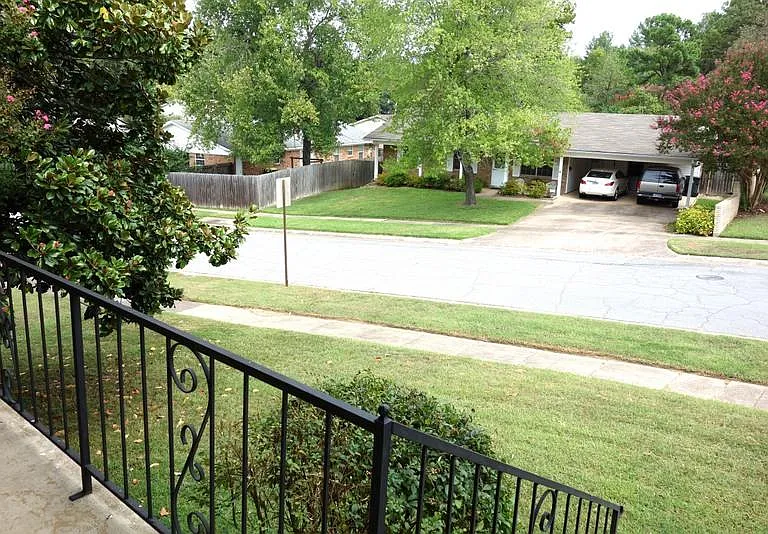 View from front porch