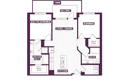 Floor plan B3