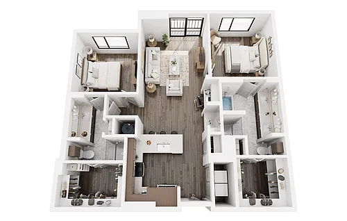 Floor plan B3
