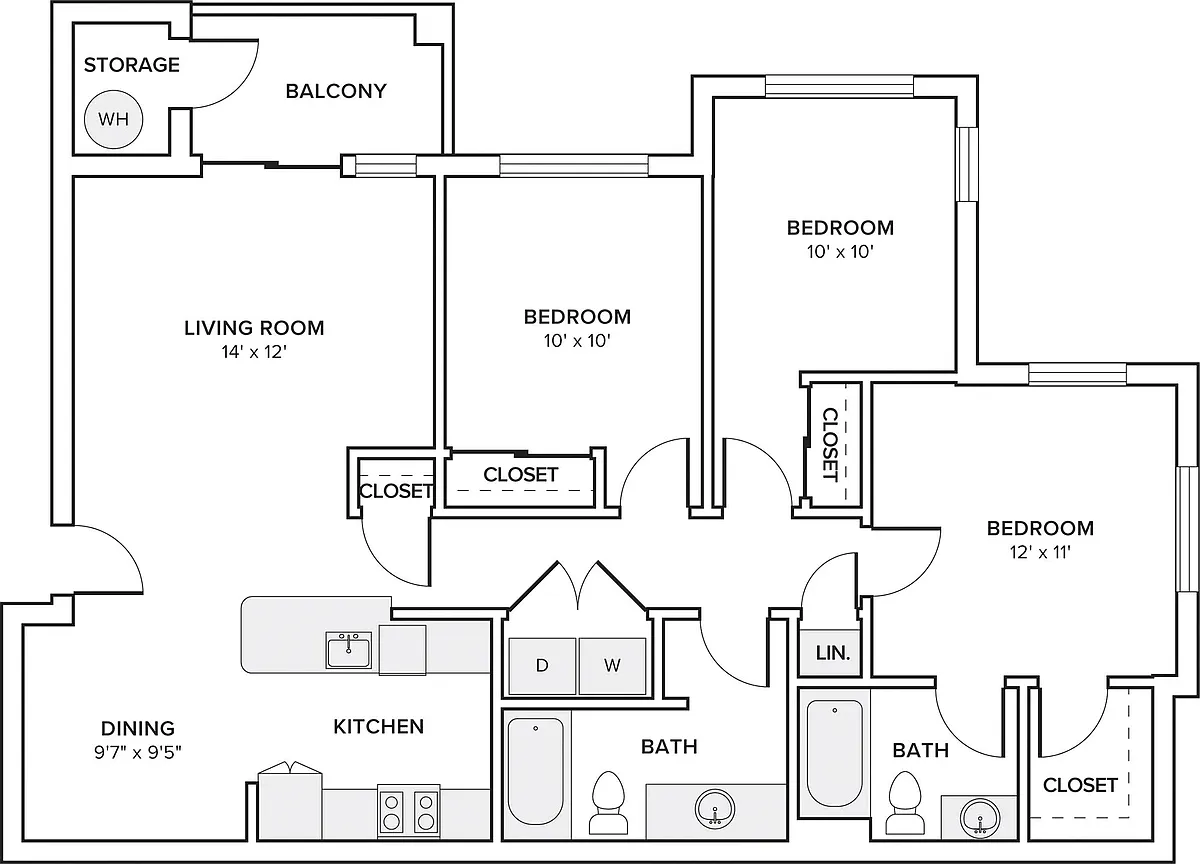 Floor plan C01