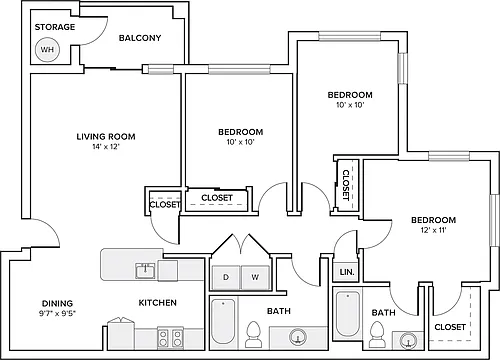 Floor plan C01