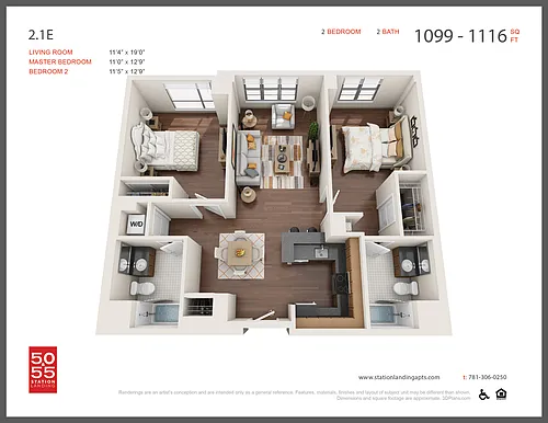 Floor plan 21E