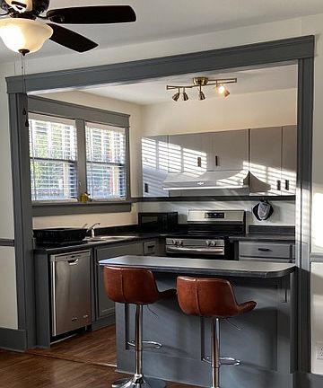 View of the Kitchen from Living Room