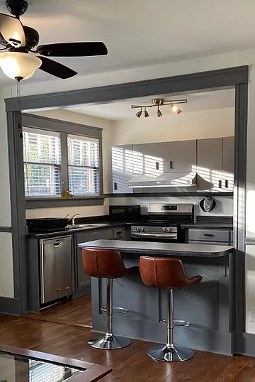 View of the Kitchen from Living Room