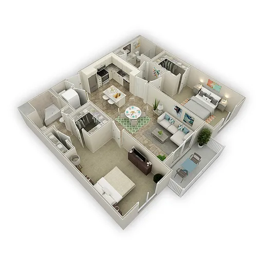 Floor plan Capri