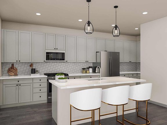 Open Kitchen and Island