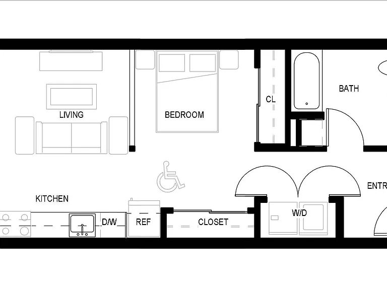 O1 - O1L-A floor plan Centerline