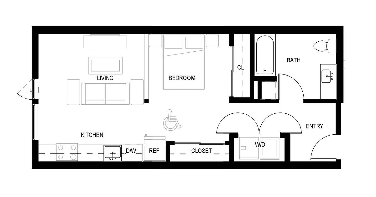 Floor plan O1 - O1L-A
