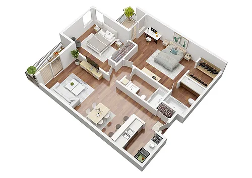 Floor plan Valencia