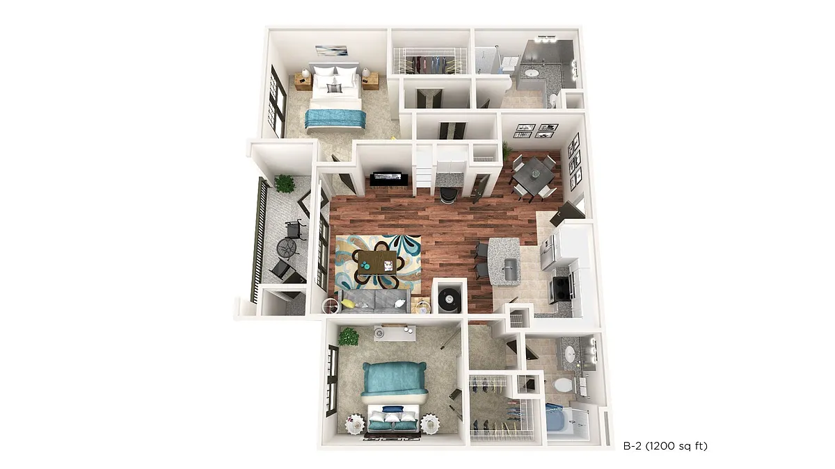Floor plan B2