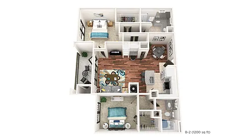 Floor plan B2