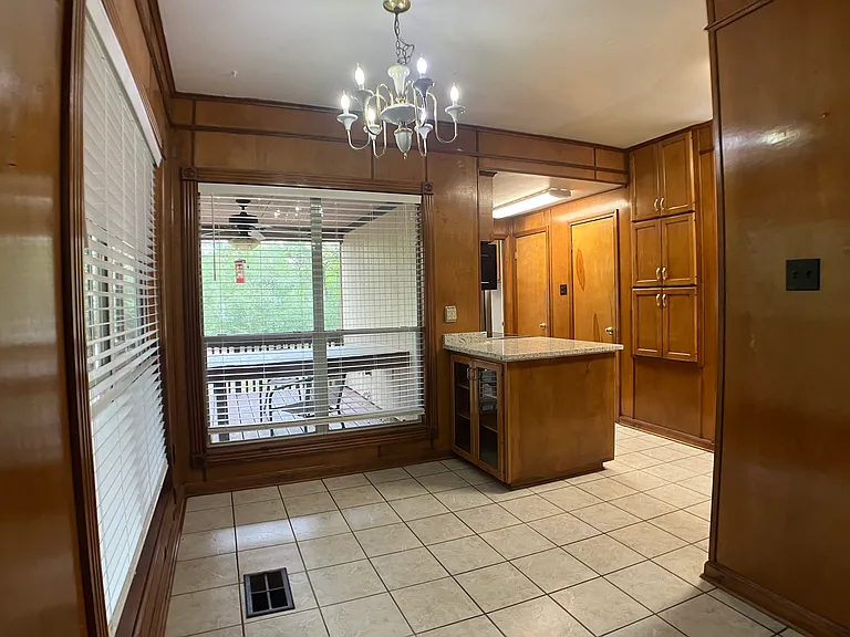 Dining Room, view of Porch