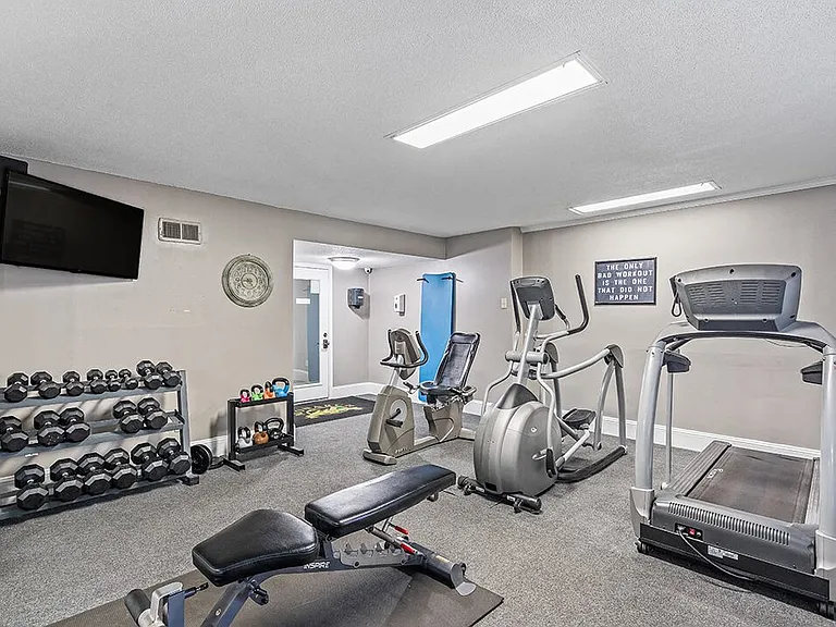 We Have an On-Site Fitness Center!