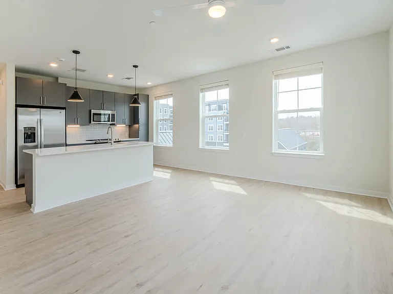 Living Room with Hard Surface Flooring