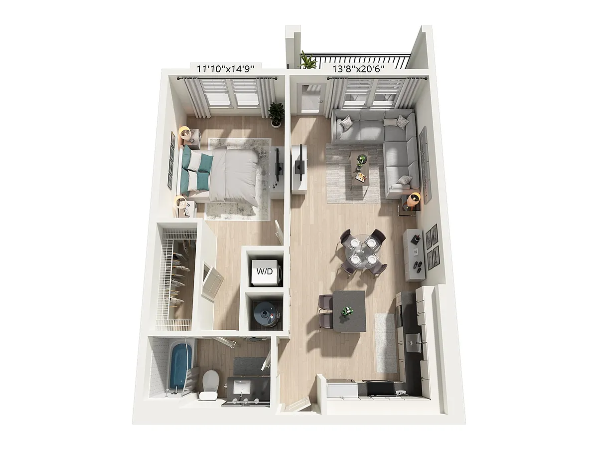 Floor plan A1