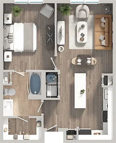 Floor plan Dawn