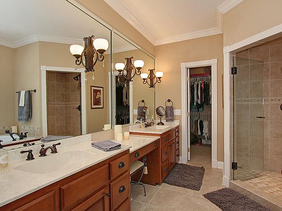 Master double vanities