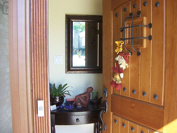 New wood front door 2010