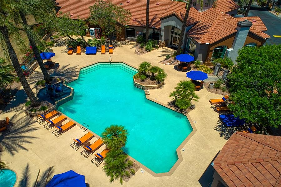 Aerial View of Swimming Pool