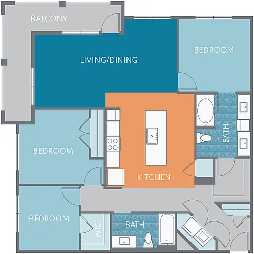 Floor plan C1-EU