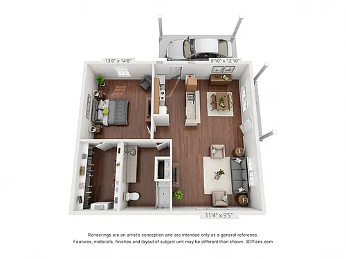 Floor plan The Pecan