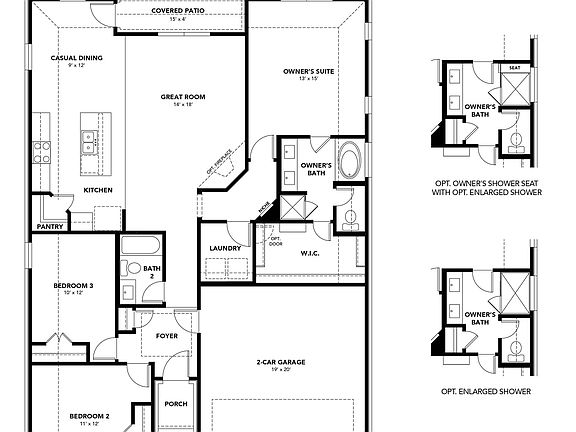 Explore luxury residential architecture with this single-family home s elegant floor plan design.