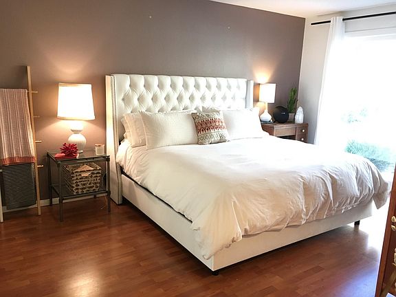 Master bedroom (currently repainted all white)