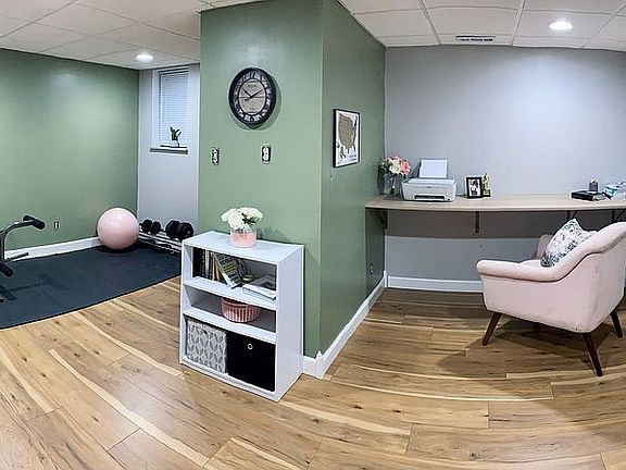 Lower level office space