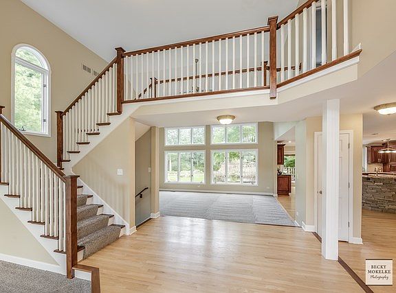 Dramatic two story entry!