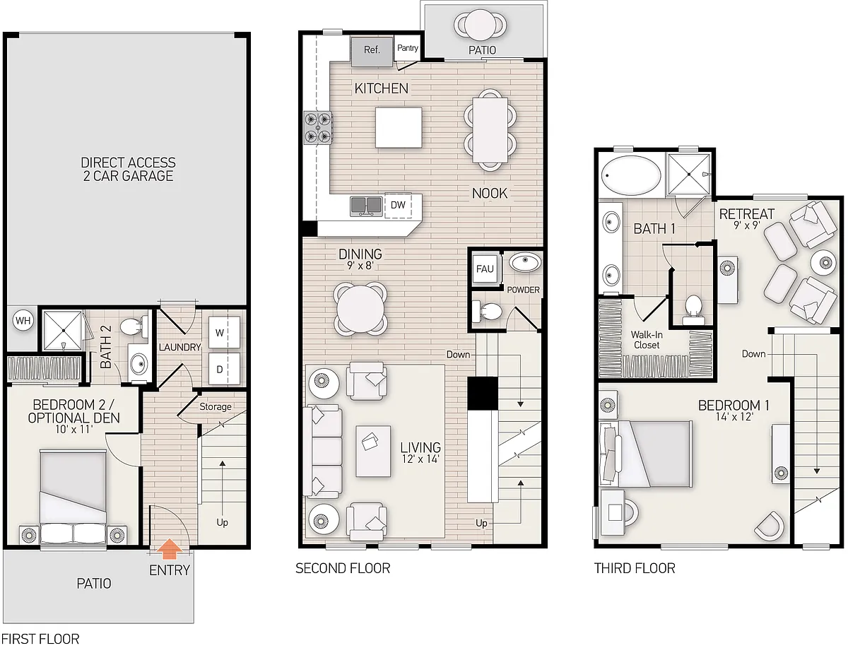Floor plan Rivoli - Plan 7