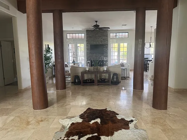 Front Entry way to family room