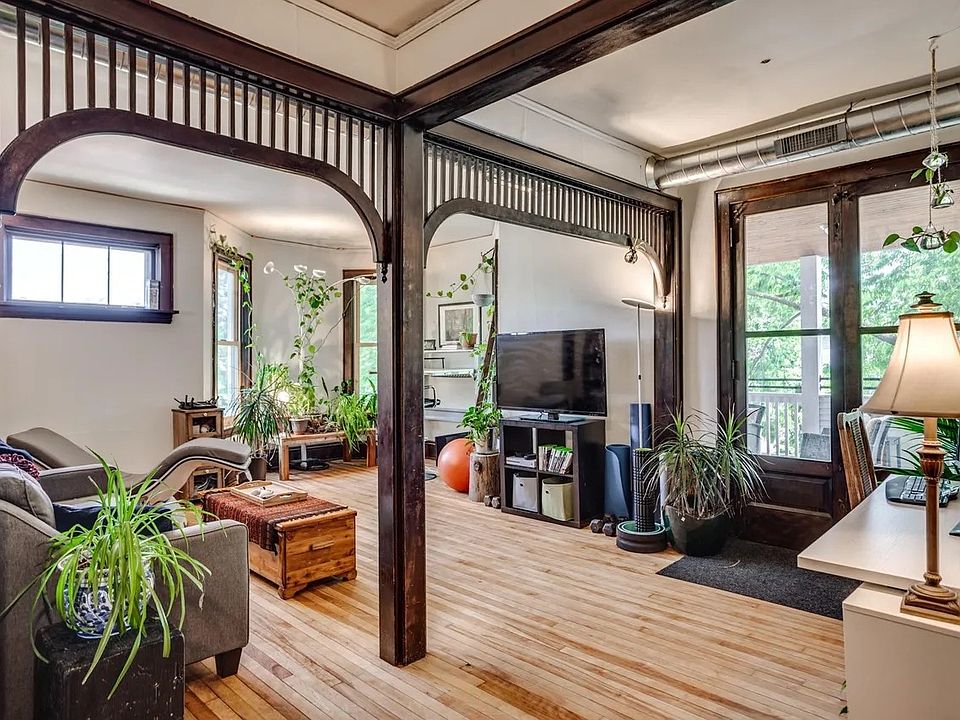 LIving room and entry hall