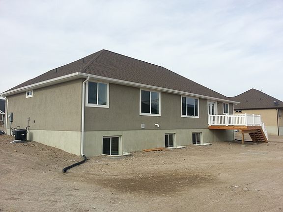 Rear angle Elevation