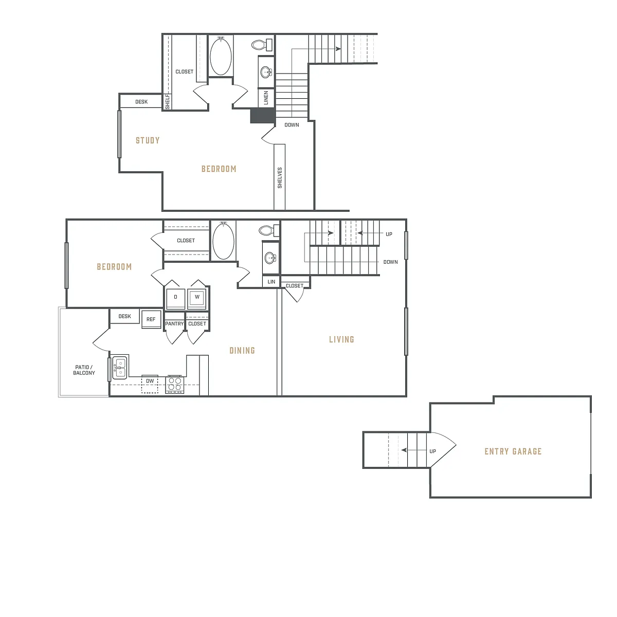 Floor plan B4TH-FR