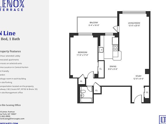 5th image of 2186 5th Ave APT 9N