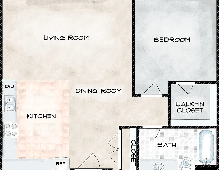 Minor Floorplan Diagram