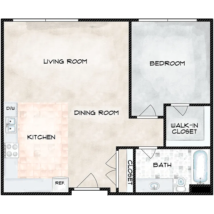Floor plan Minor
